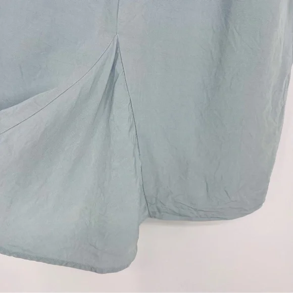 Long Tall Sally Light Blue Pencil Skirt US 10 Tall High Waist Midi Skirt - Picture 12 of 13